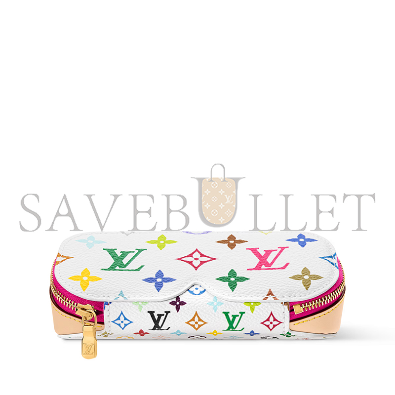 LOUIS VUITTON MURAKAMI LV X TM MONOGRAM MULTICOLOR SUNGLASSES POUCH GI1540 (17*8.5*6.5cm)
